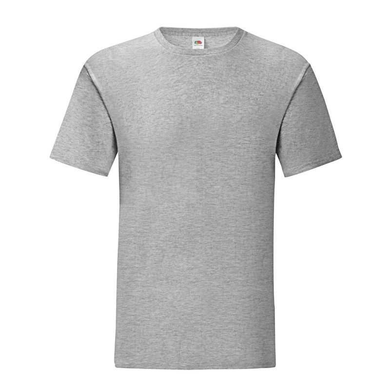 Fruit Of The Loom Mens Iconic Heather T-Shirt / Athletic Heather Grey